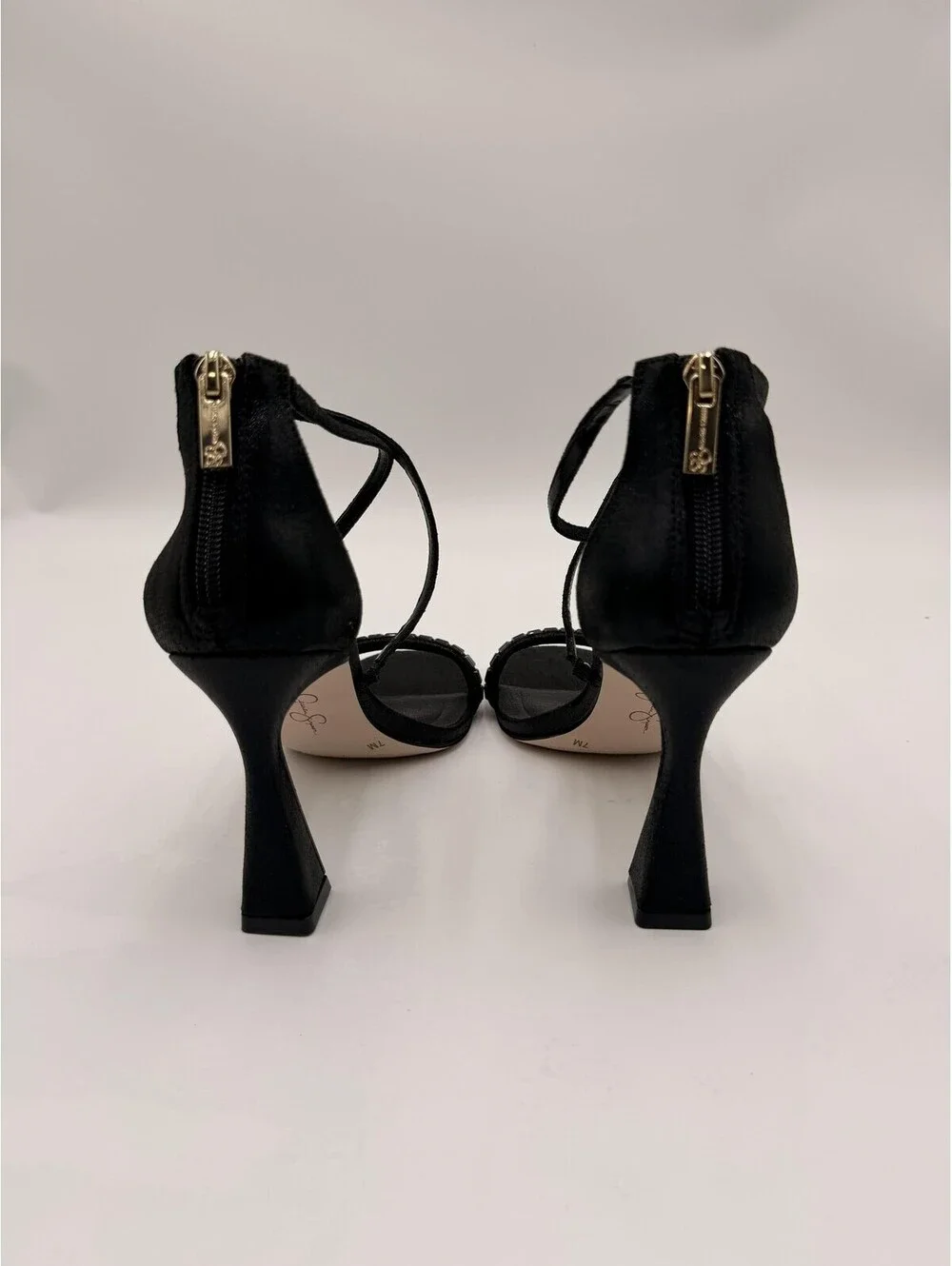 Women's Jessica Simpson Arindel Sandal Black Fabric size 7M